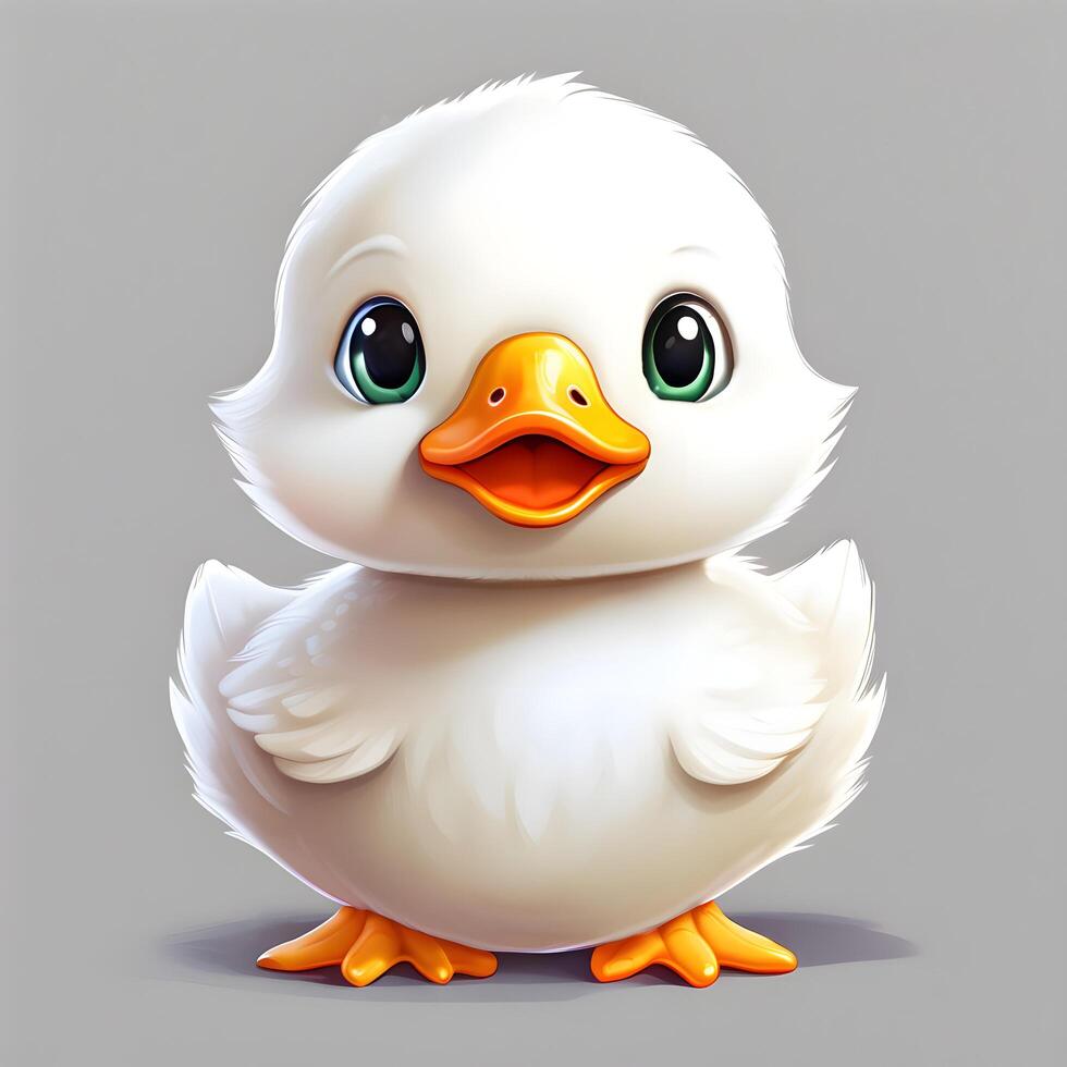 The cartoon Duck photo