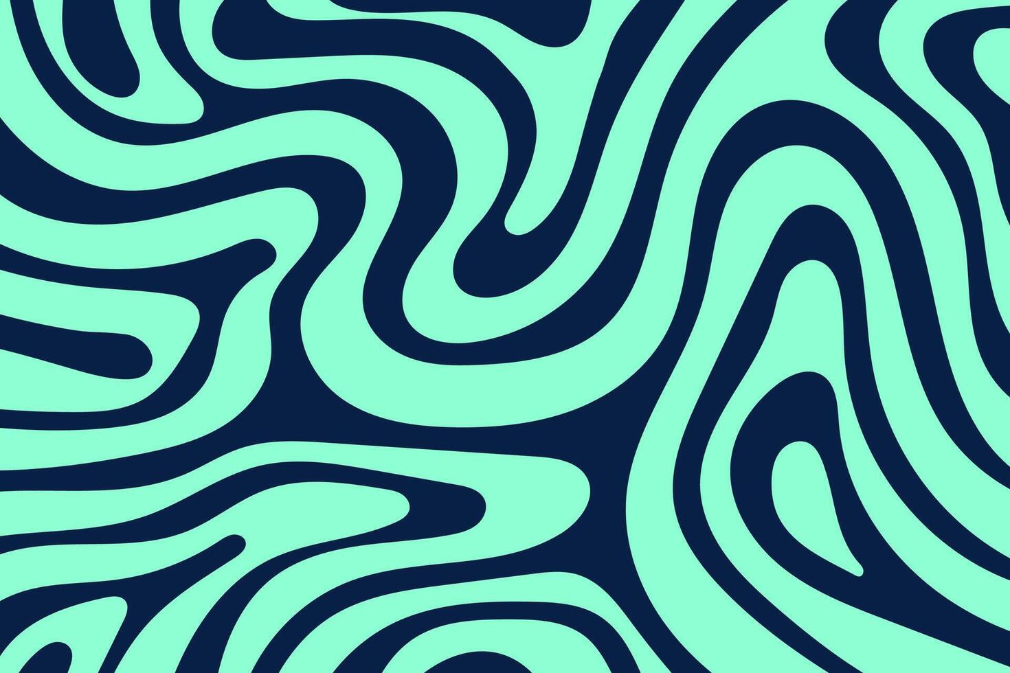 Abstract background with colorful wave pattern. Trendy illustration in retro style 60s, 70s. vector