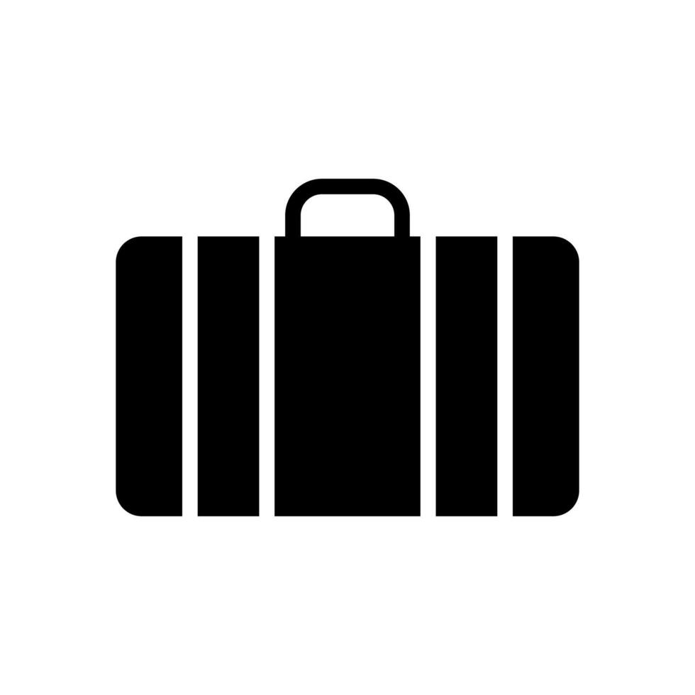 suitcase icon symbol template vector