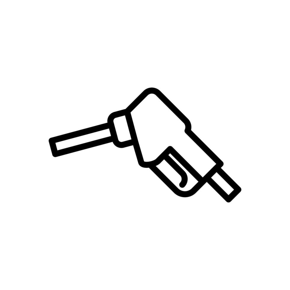 gas pump icon symbol template vector