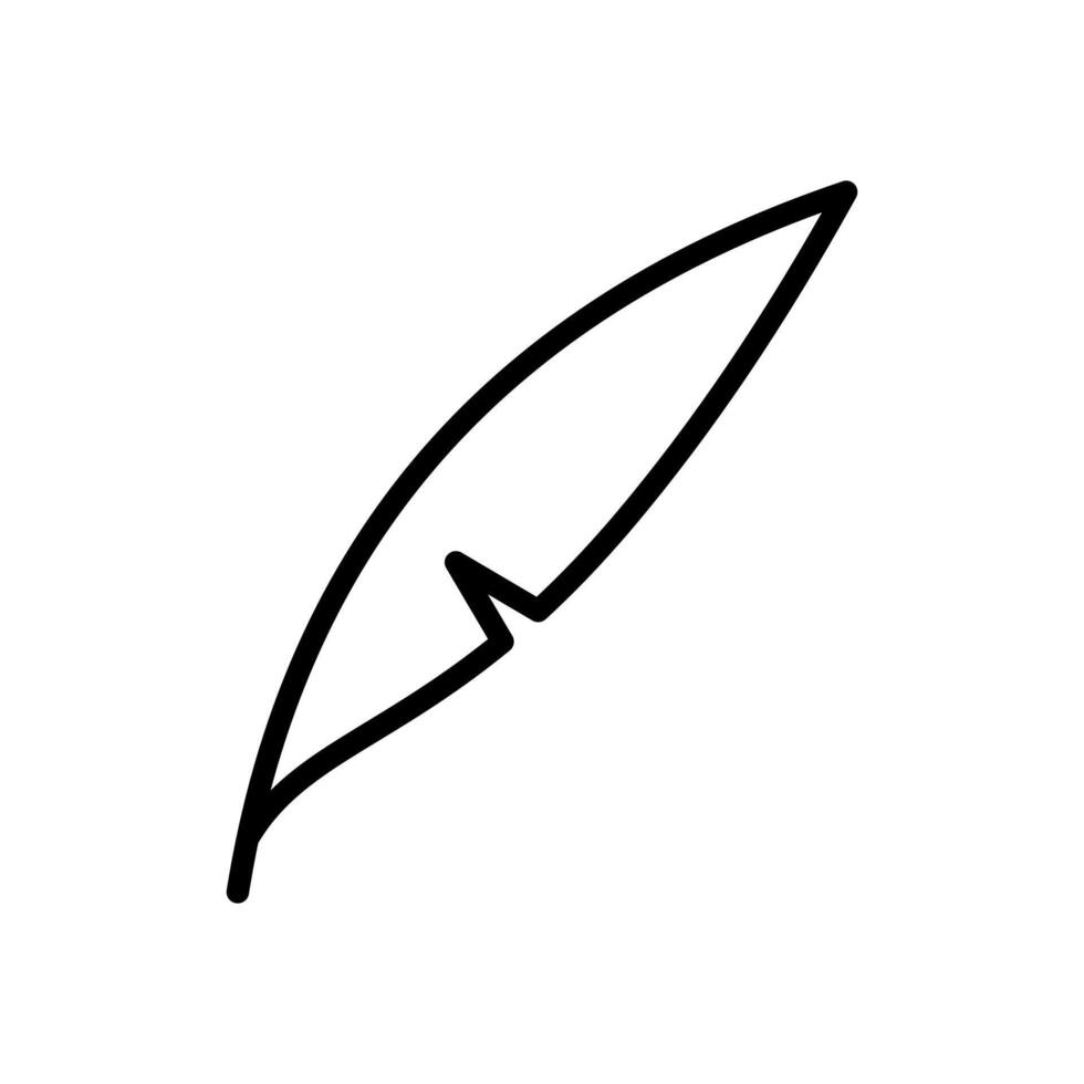 quill icon symbol template vector