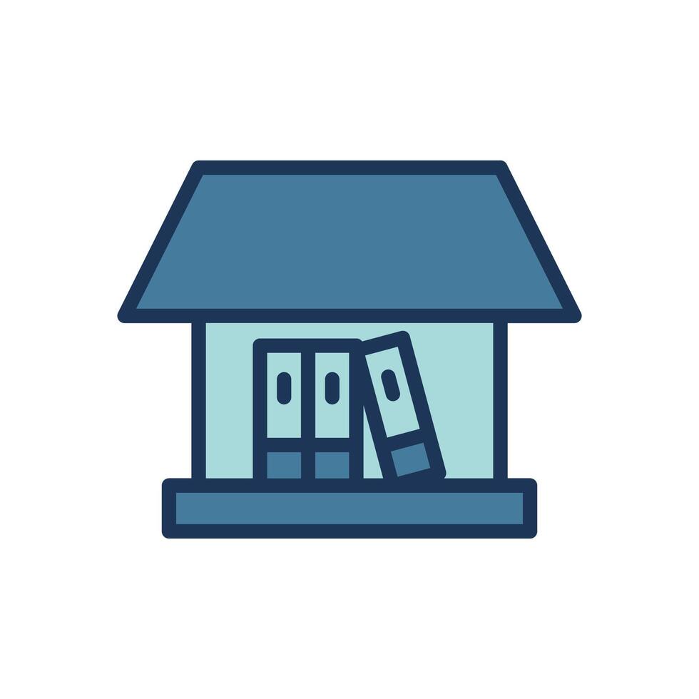 bookstore icon symbol template vector