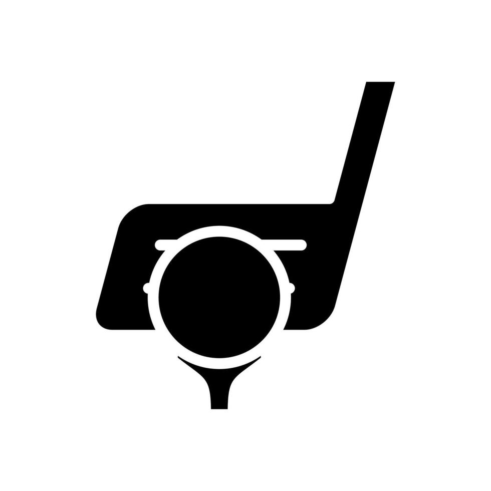 golf club icon symbol template vector