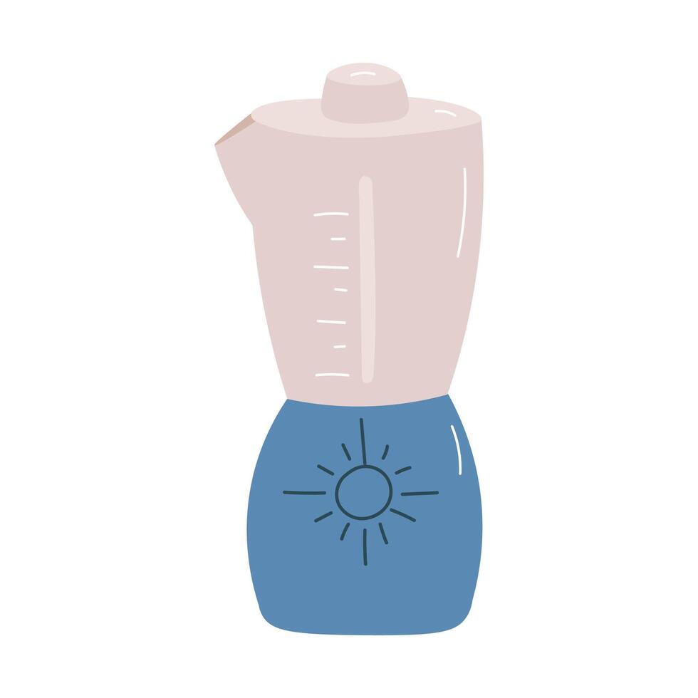 illustration of a blender on a white background. vector