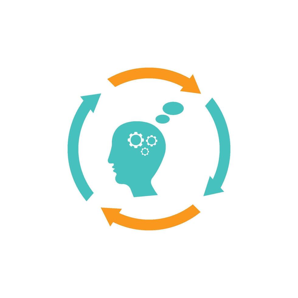 Idea icon flat design vector