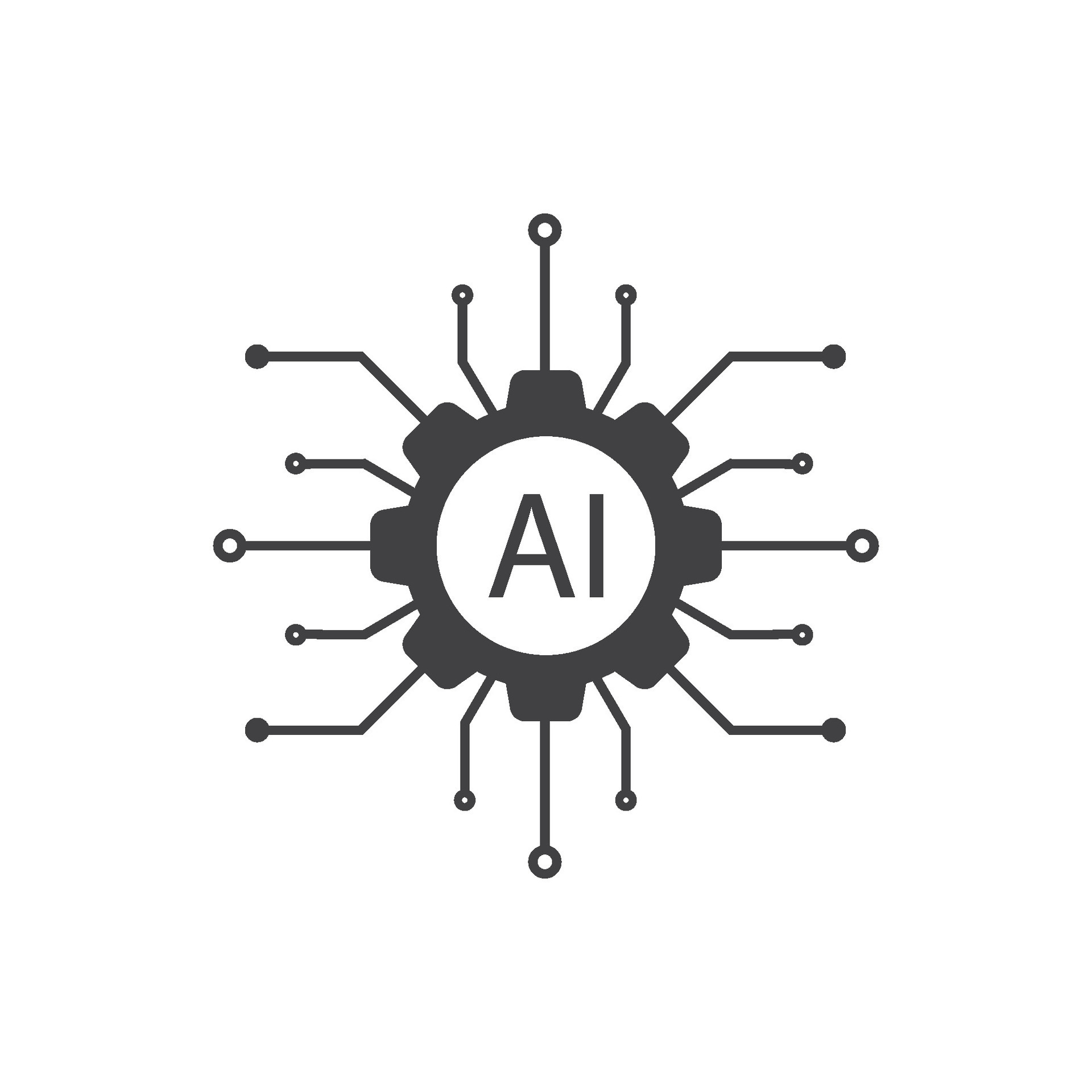 Artificial intelligence technology icon 46294007 Vector Art at Vecteezy