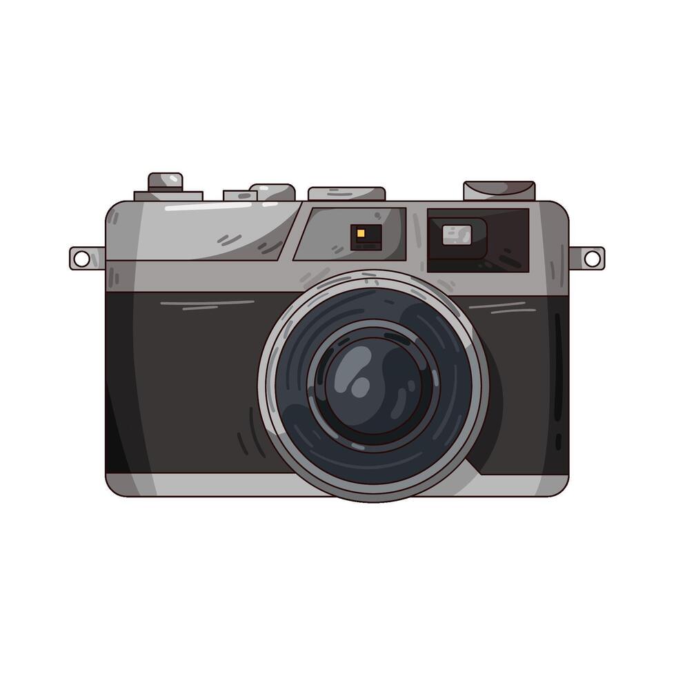 Illustration of camera vector