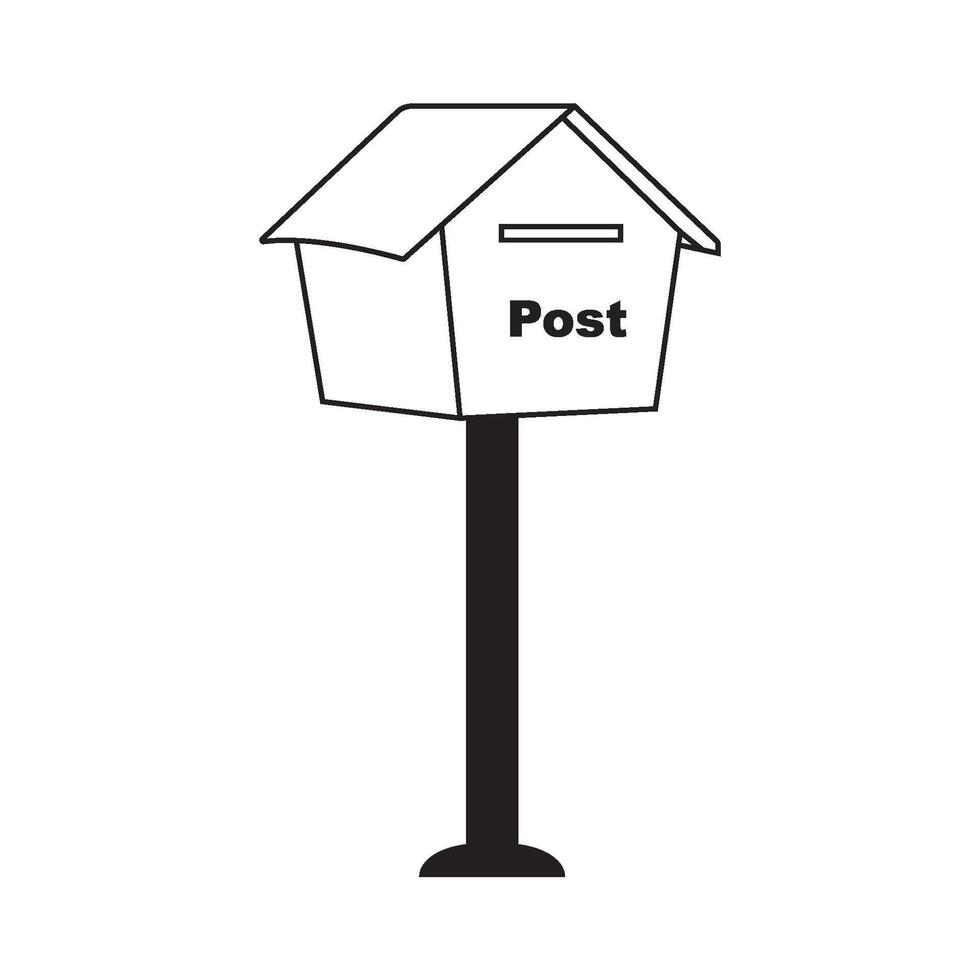 Mailbox icon design vector