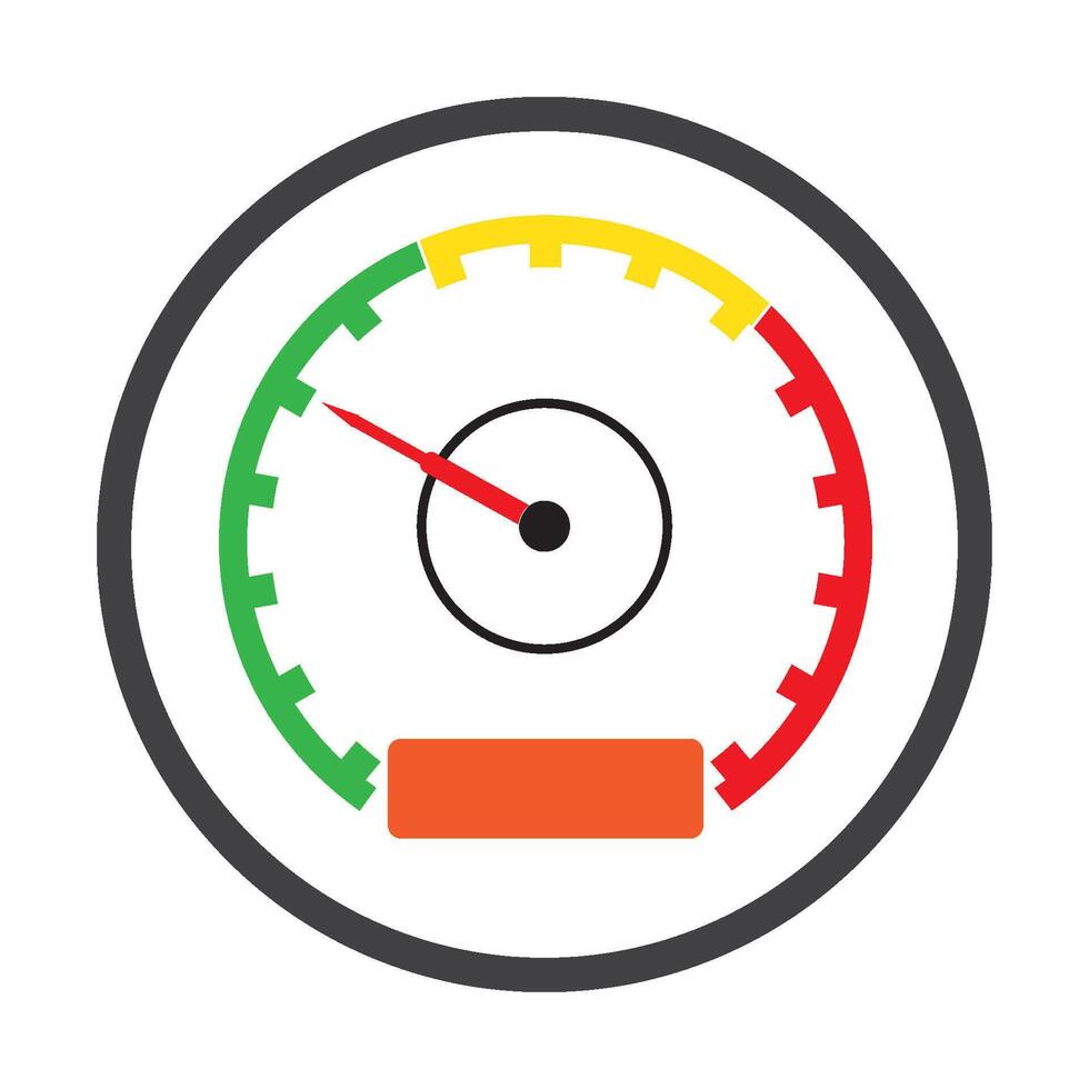lSpeedometer icon design vector
