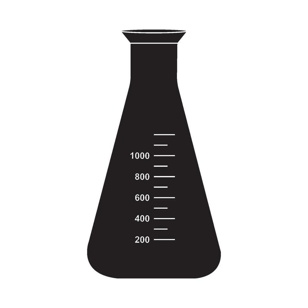 Laboratory measuring cup icon 46295017 Vector Art at Vecteezy