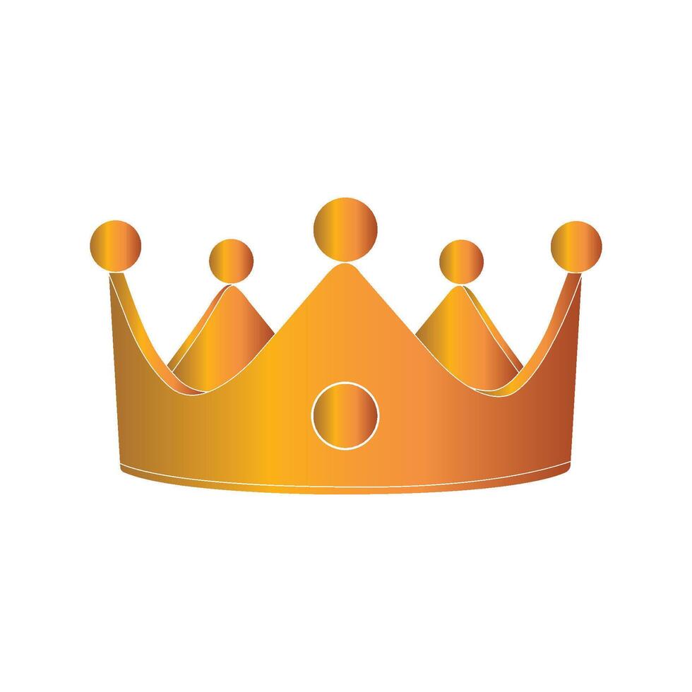 Crown icon design vector