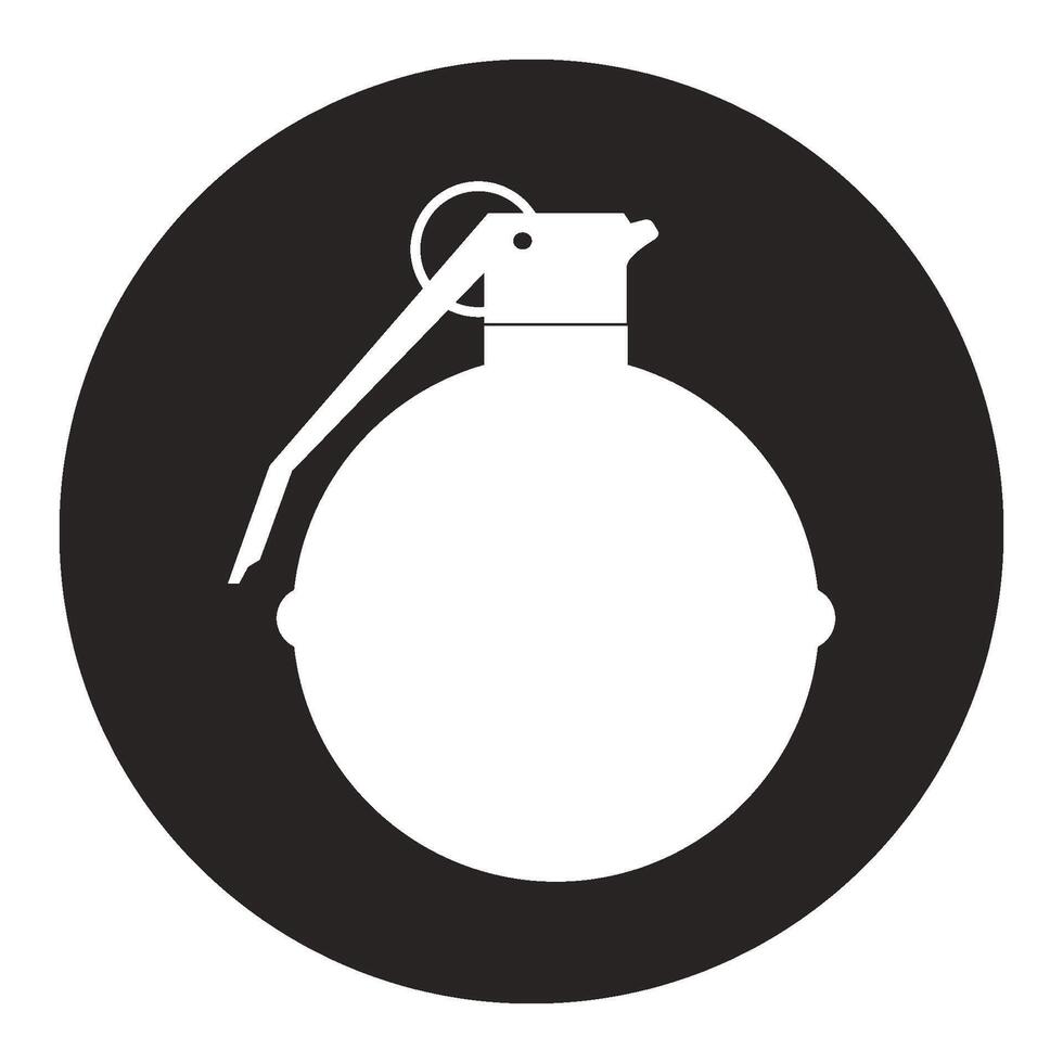 Grenade icon design vector