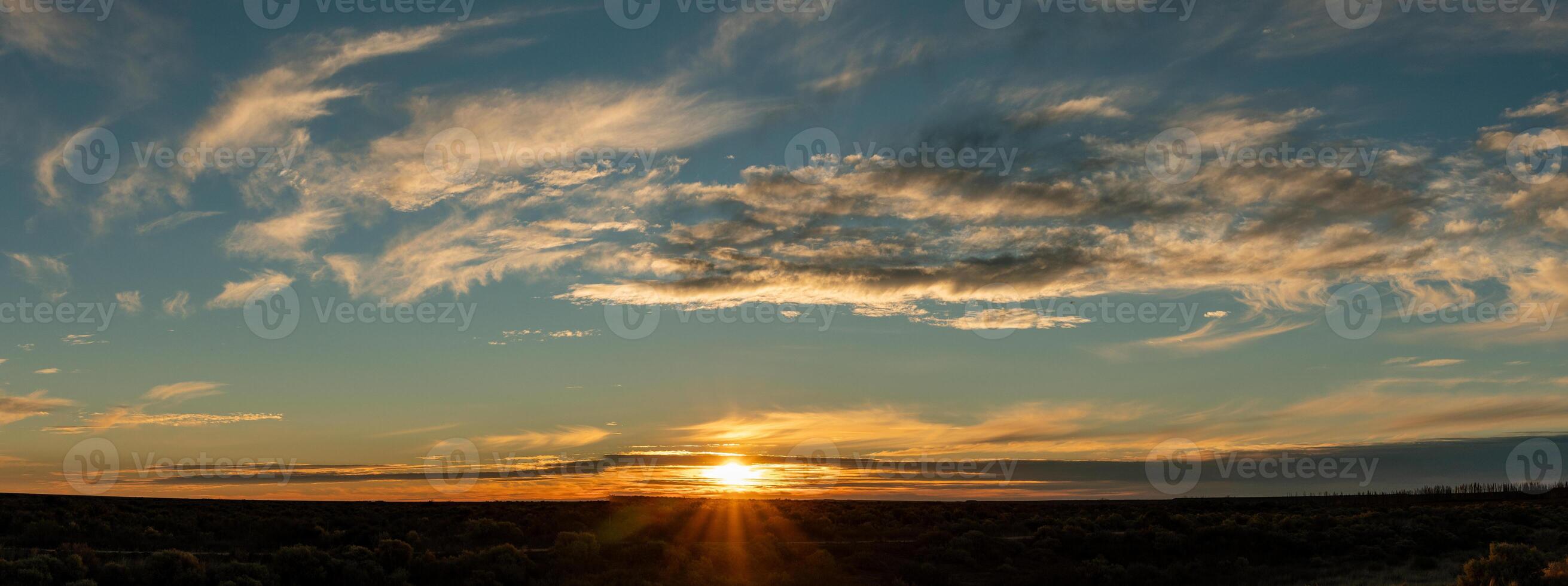 great patagonian sunset photo