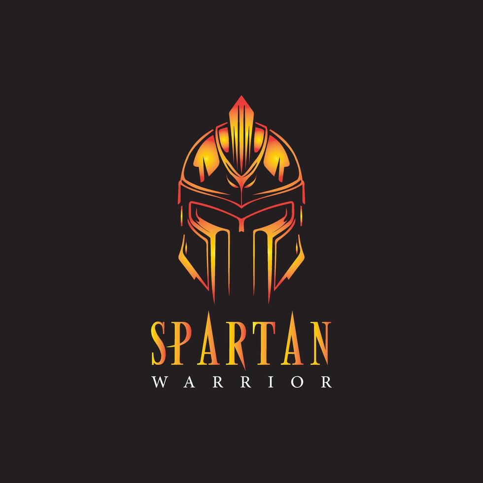 A Symbol of Ancient Valor and Modern Design, Spartan Warrior Helmet vector