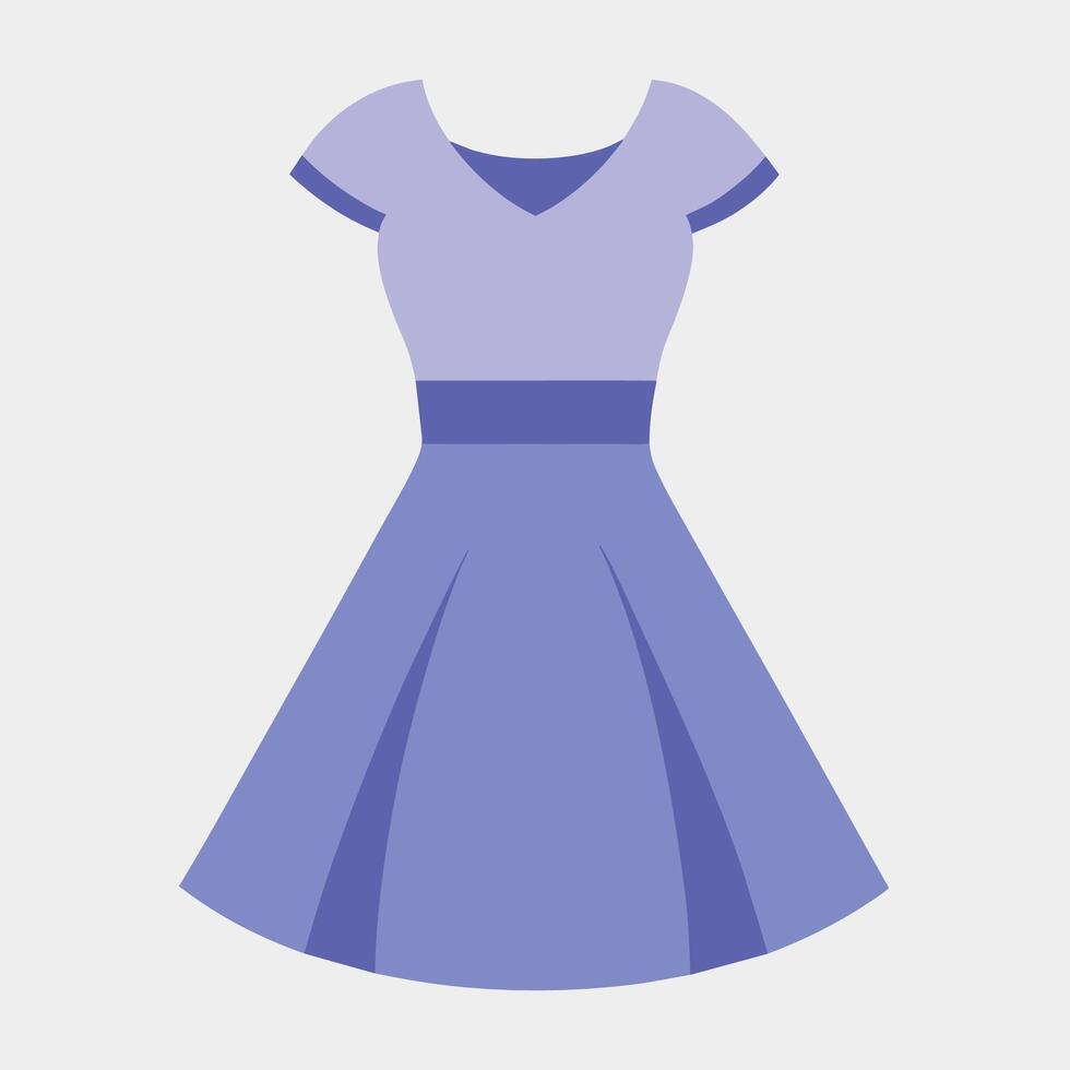 Bridesmaid Dress Icon vector