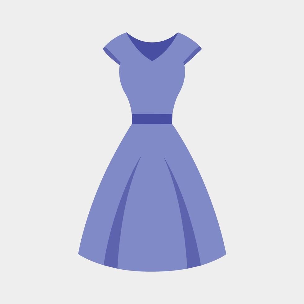 Bridesmaid Dress Icon vector