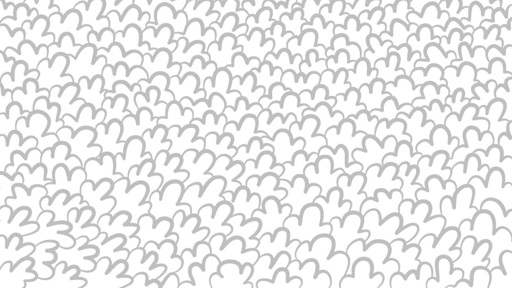 clouds pattern background. cartoon fluffy clouds pattern background. clouds illustration pattern. vector