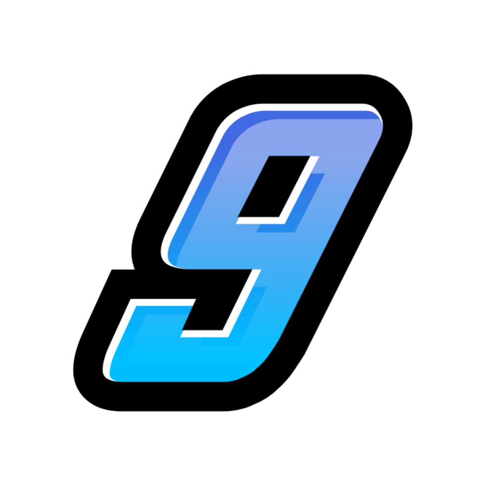 3D number illustration png