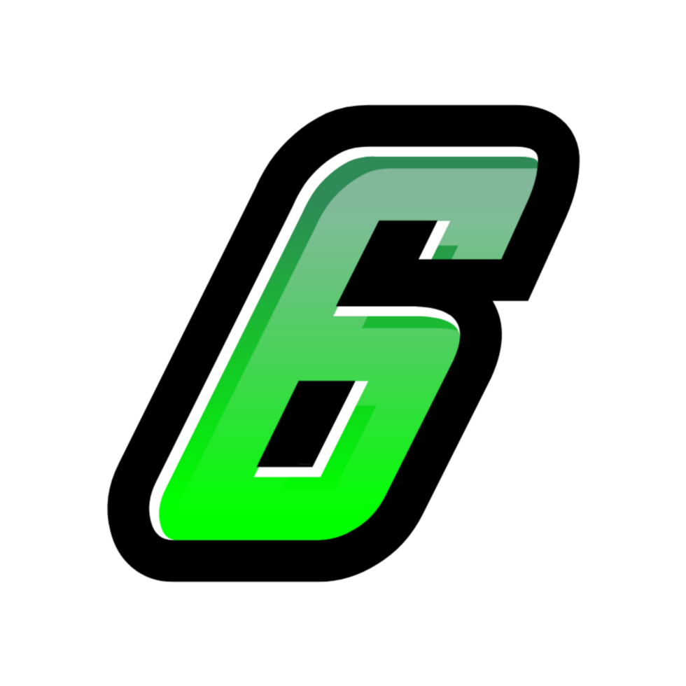 3D number illustration png