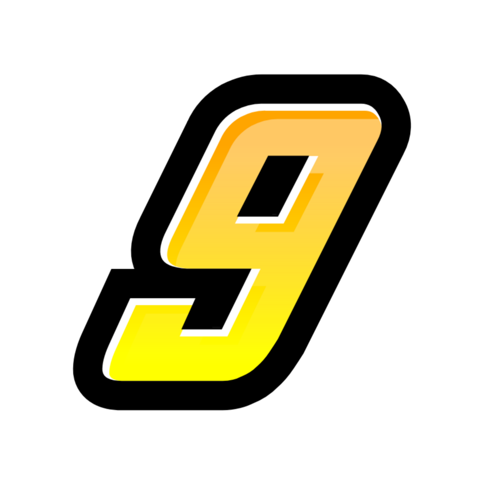 3D number illustration png