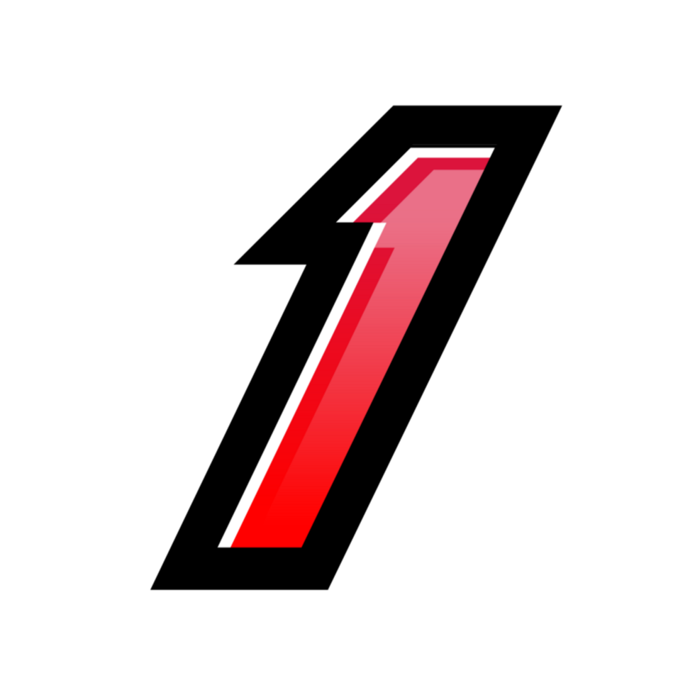 3D number illustration png