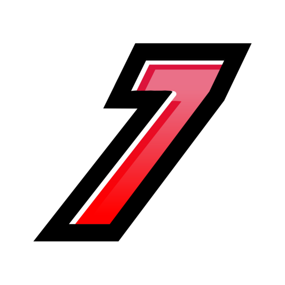 3D number illustration png