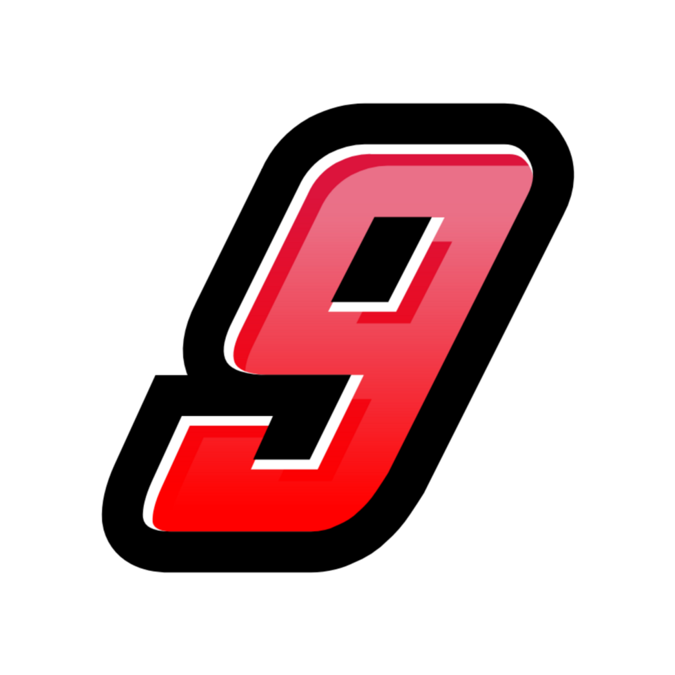3D number illustration png