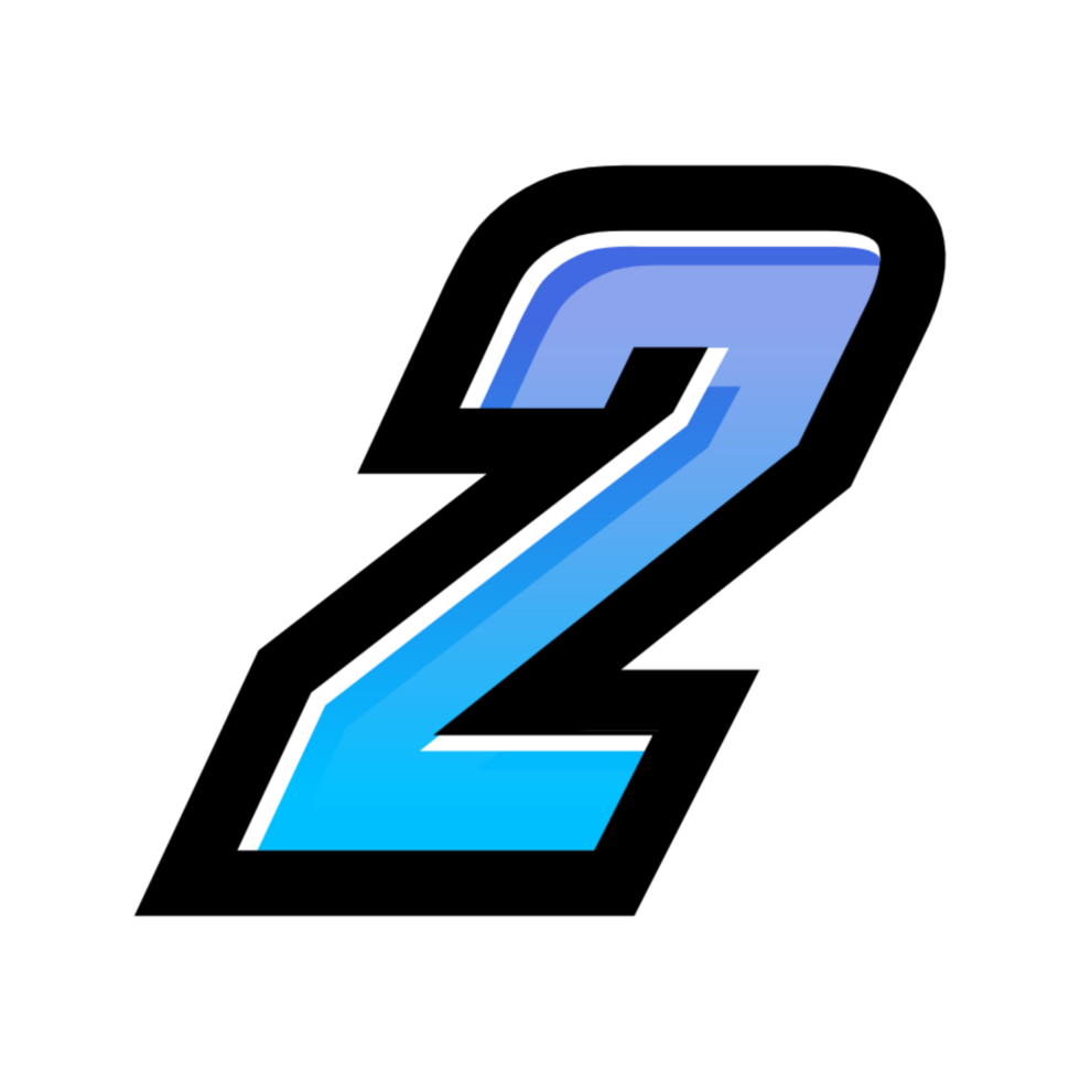 3D number illustration png