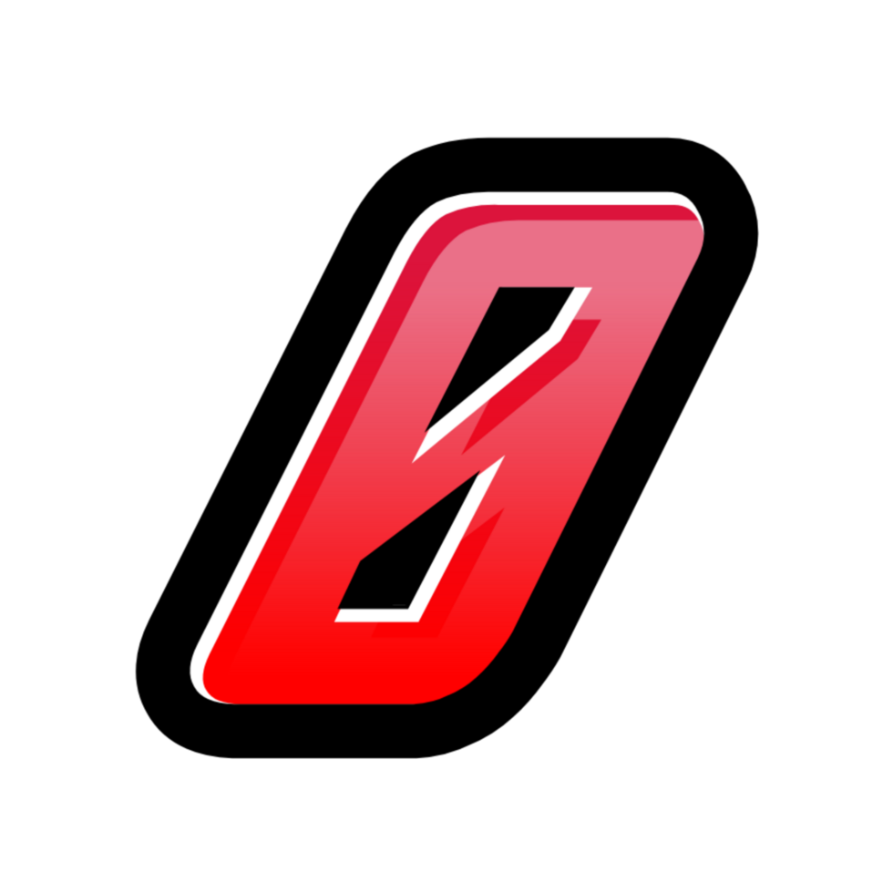 3D number illustration png