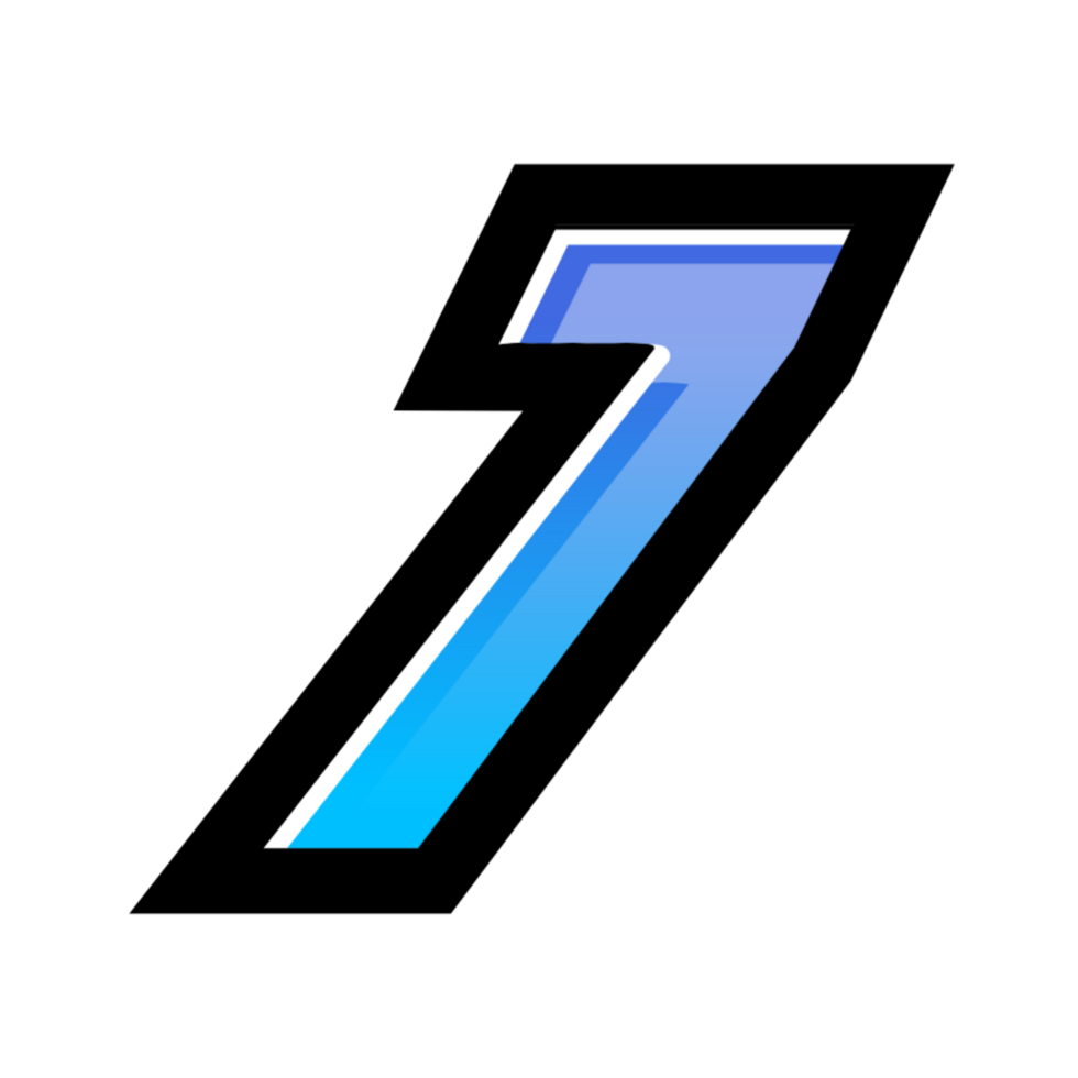 3D number illustration png