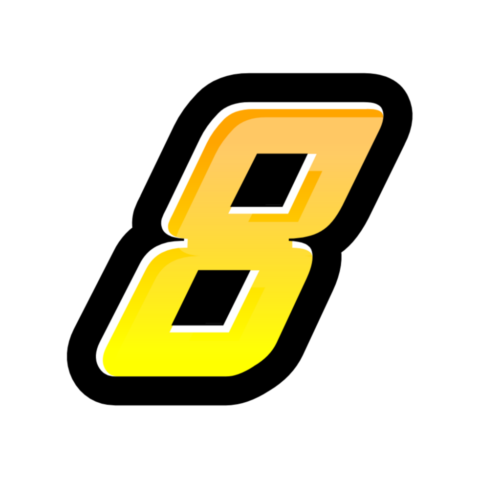 3D number illustration png