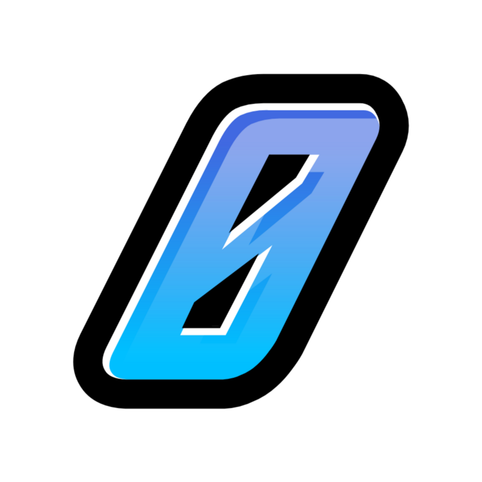 3D number illustration png