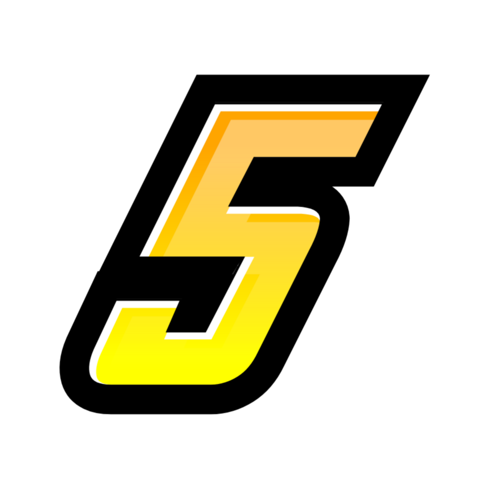 3D number illustration png