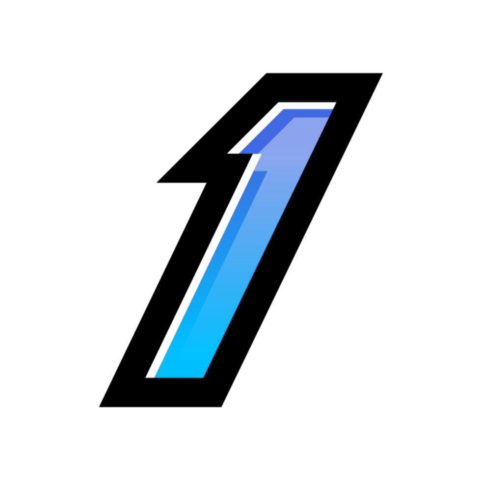 3D number illustration png