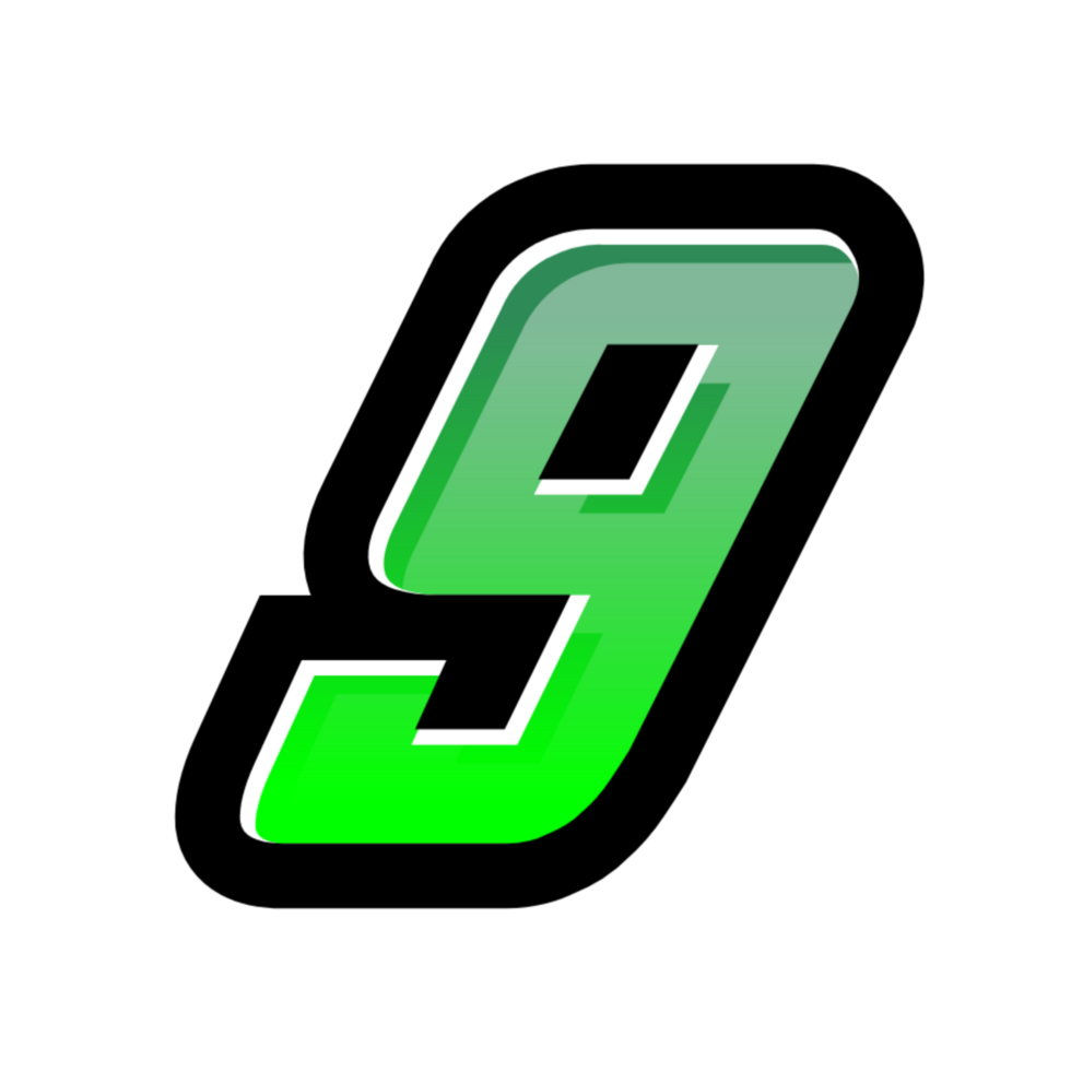 3D number illustration png