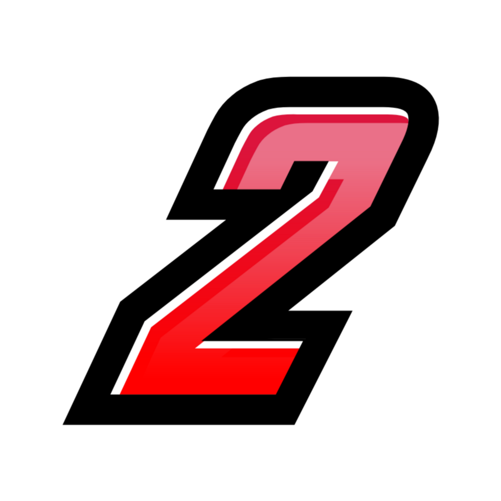 3D number illustration png