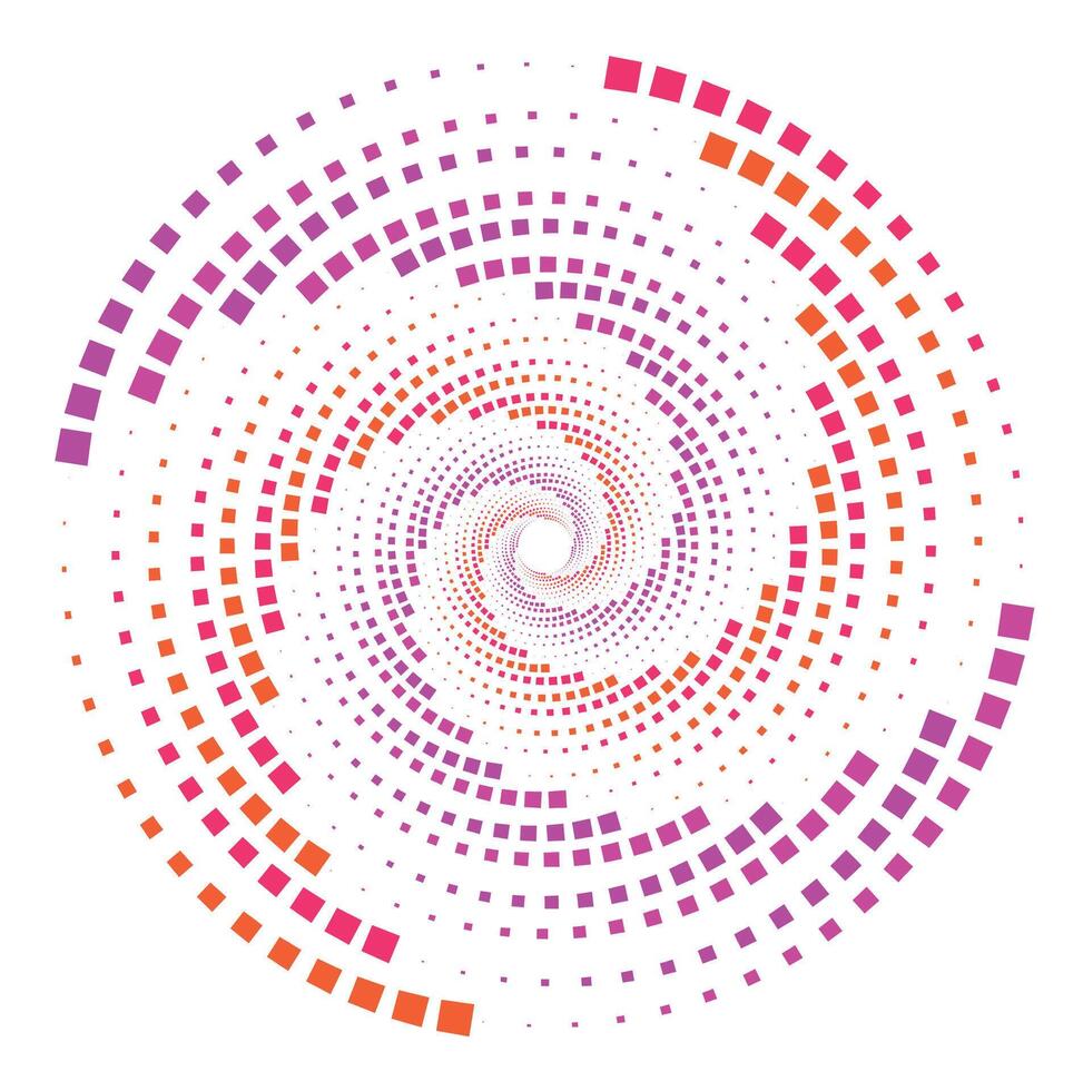 Dots Circle Design vector