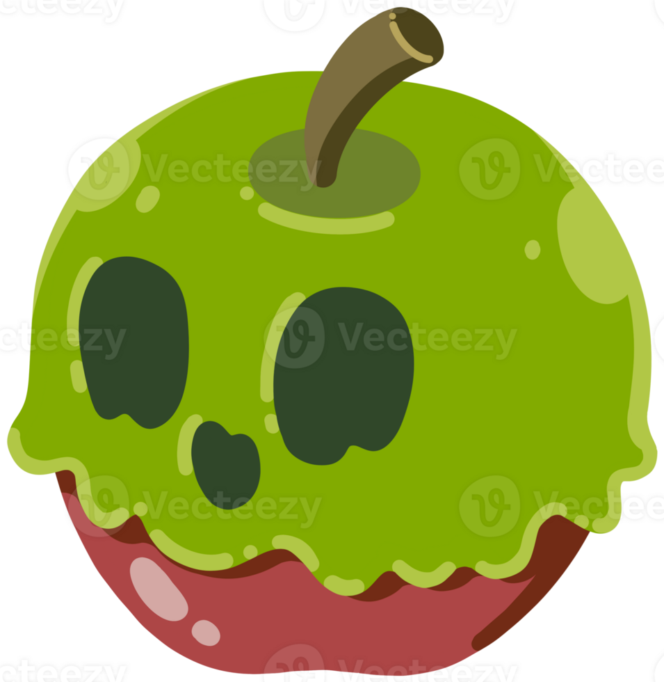 poison apple by witch png