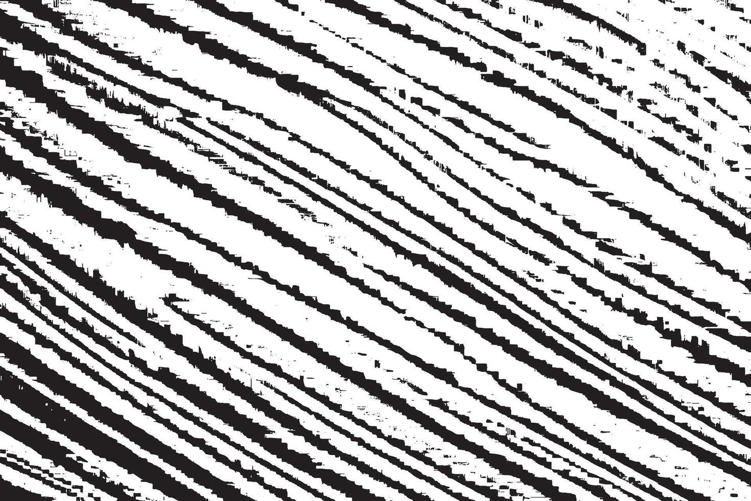 black printed wooden texture on white canvas vector