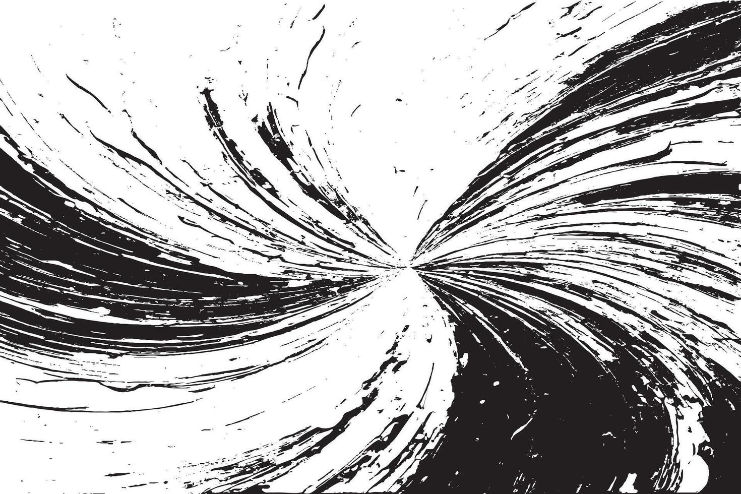 black monochrome overlay grunge texture illustration for background and texture vector