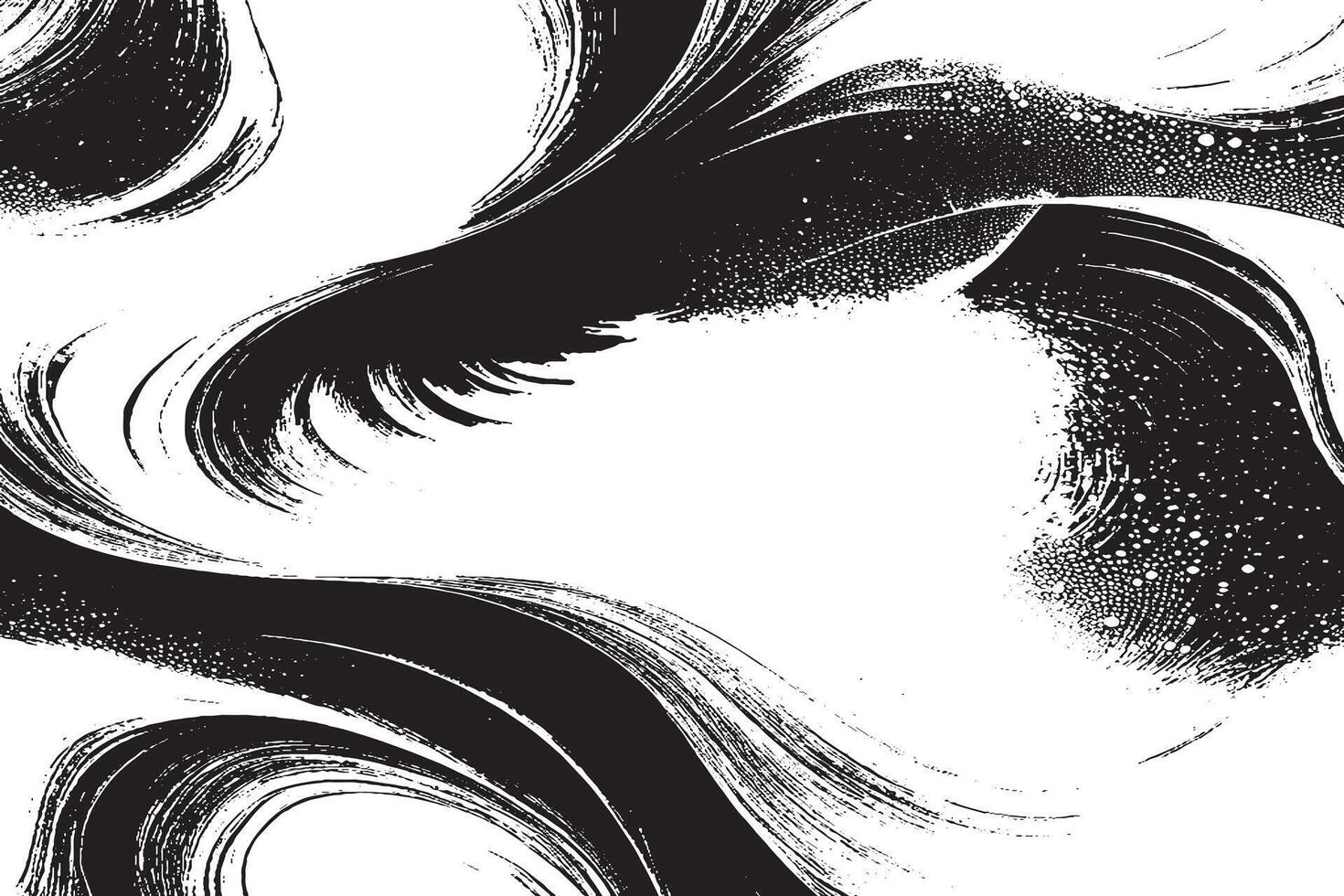 black and white monochrome overlay grunge gritty texture, illustration background texture. EPS 10 vector