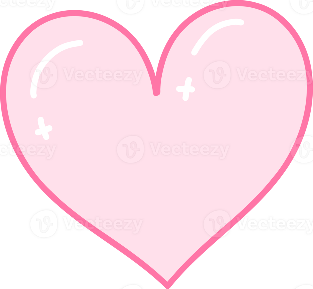 Cute Coquette heart png