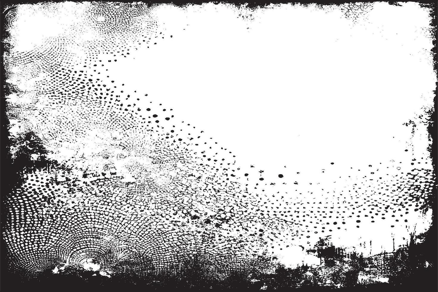black and white monochrome overlay grunge gritty texture, illustration background texture. EPS 10 vector