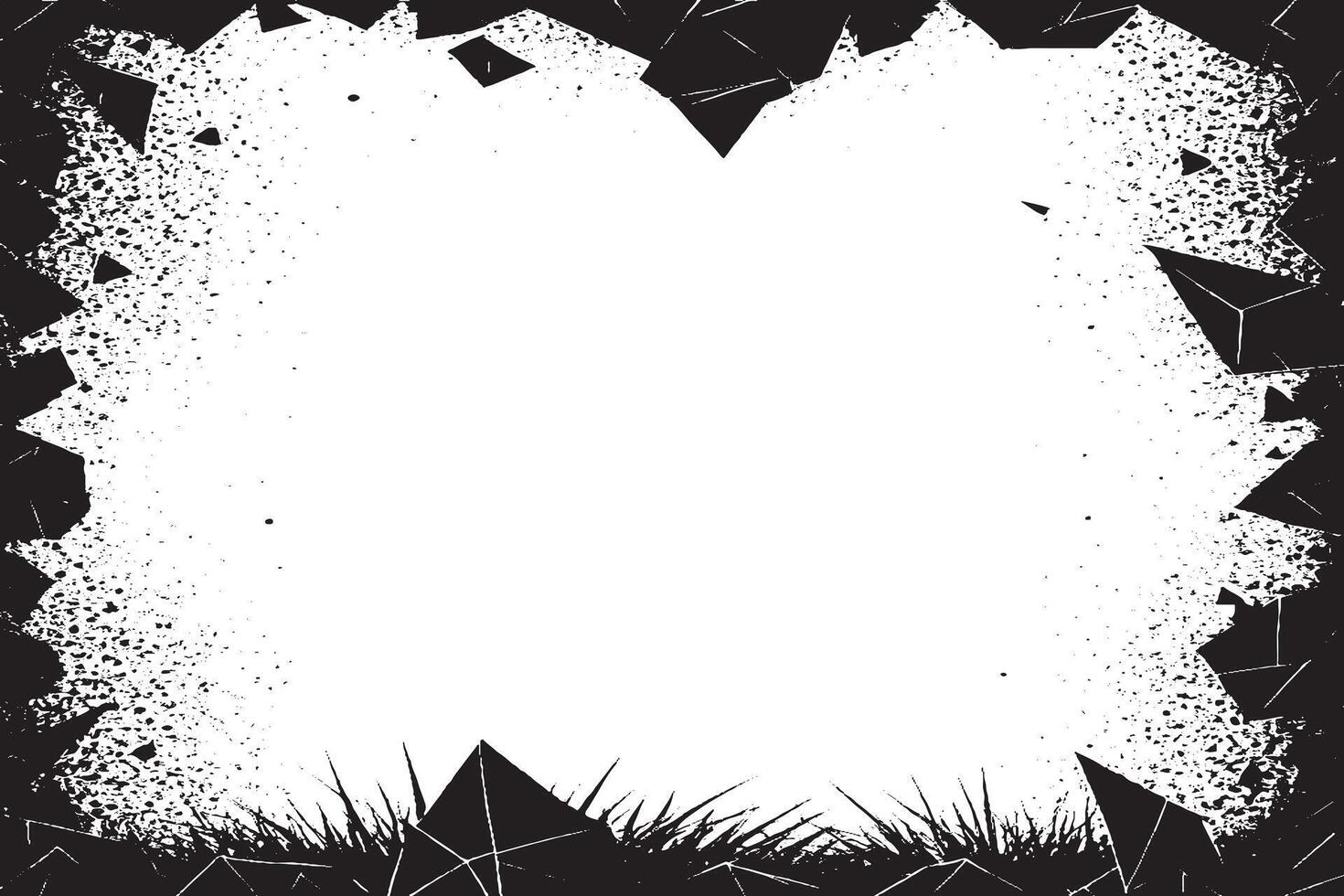 black monochrome overlay texture on white background, black and white background or texture vector