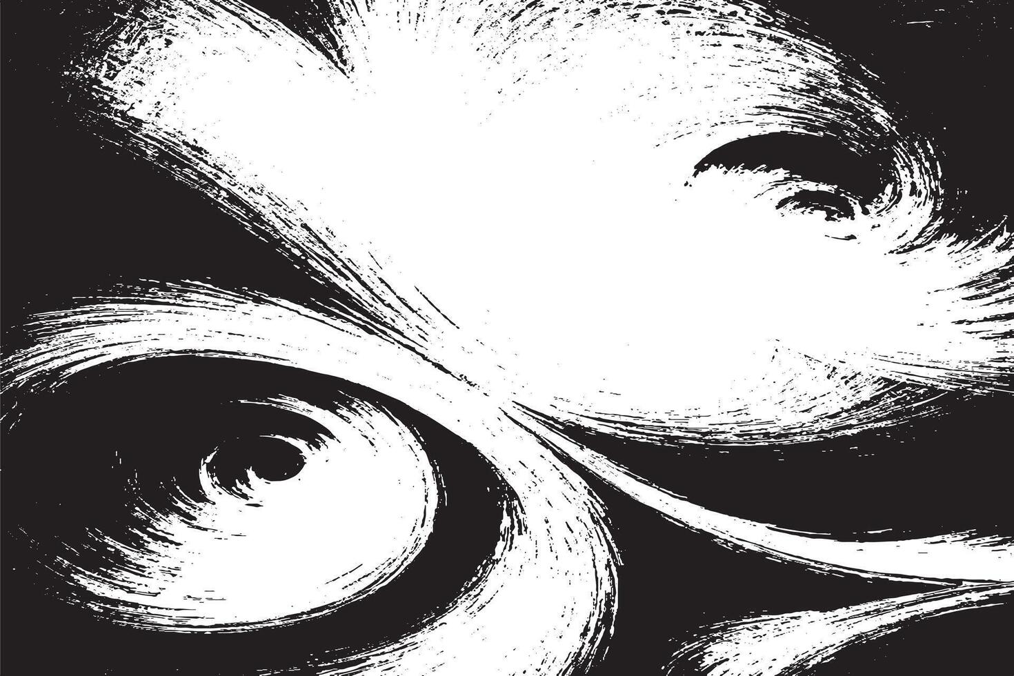 black and white monochrome overlay grunge gritty texture, illustration background texture. EPS 10 vector
