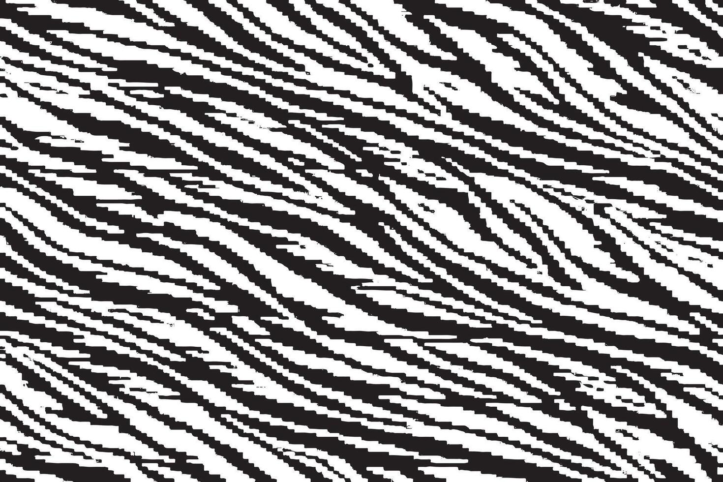 black printed wooden texture on white canvas vector