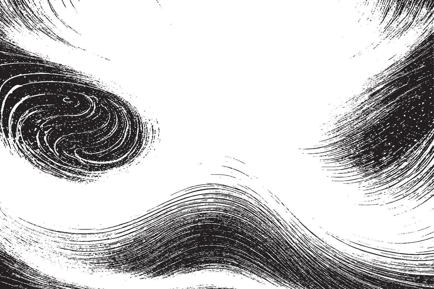 black and white monochrome overlay grunge gritty texture, illustration background texture. EPS 10 vector