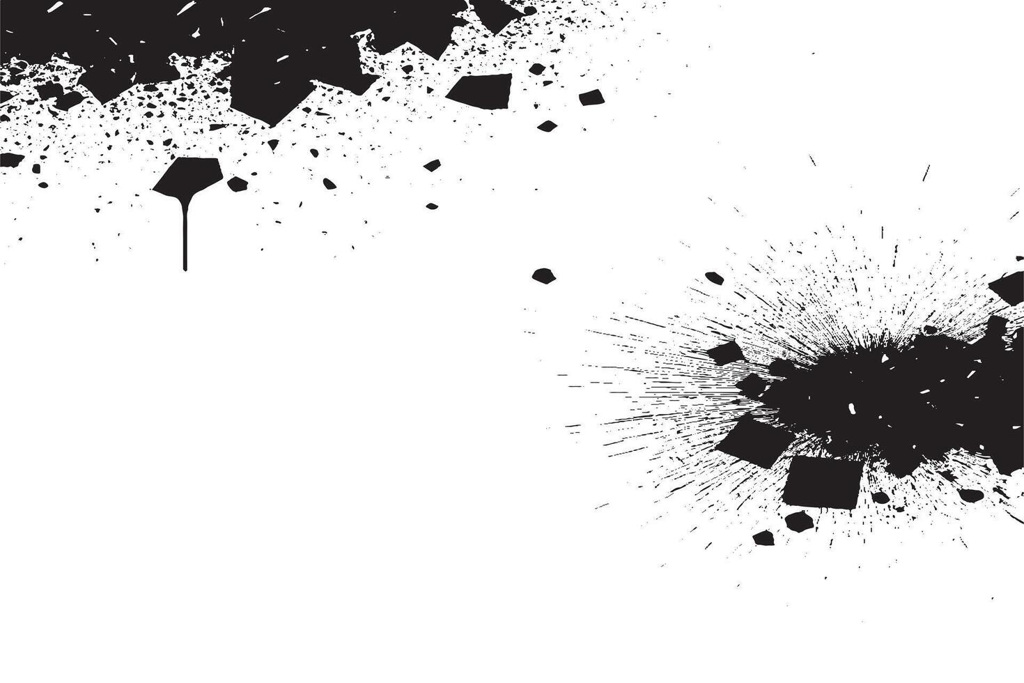 black monochrome overlay texture on white background, black and white background or texture vector
