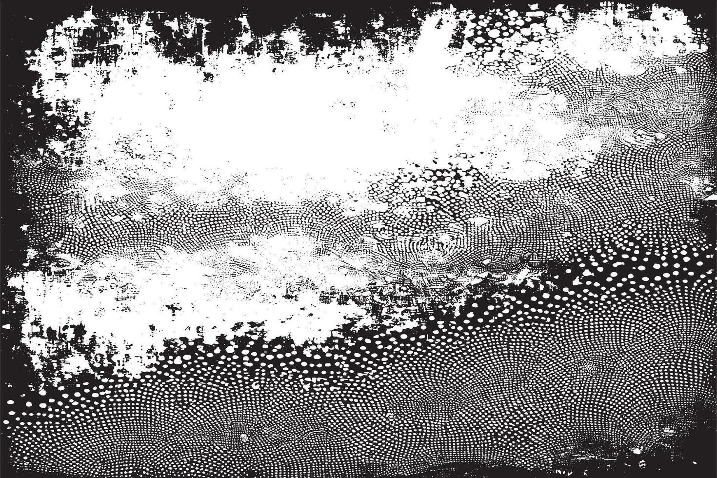 black and white monochrome overlay grunge gritty texture, illustration background texture. EPS 10 vector