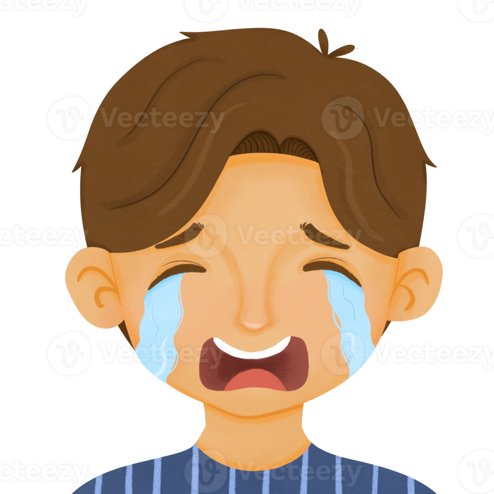 Sad Face Expression png